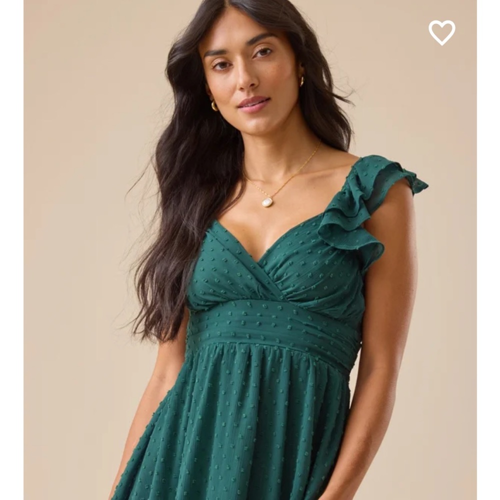 WHITE ALTAR’D STATE Swiss Dot Dress - Size M